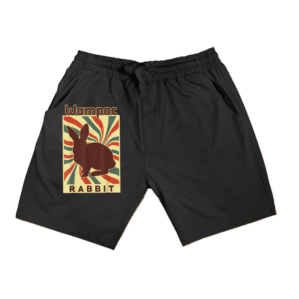 Rabbit Animal Retro Vintage Rabbit Shorts