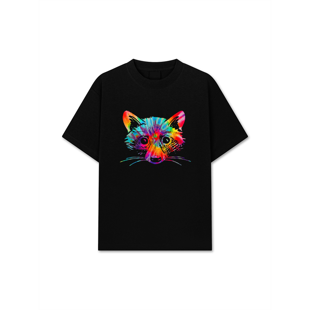 Raccoon Lover Tie Dye Funny Vintage Retro Racoon T-Shirt