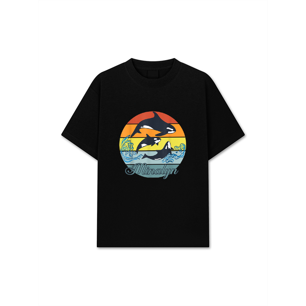 Rainbow Whale T-Shirt