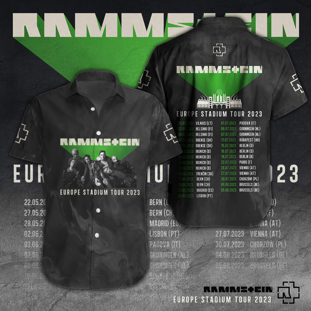 Rammstein Music Hawaiian Shirt Gifts For Fans