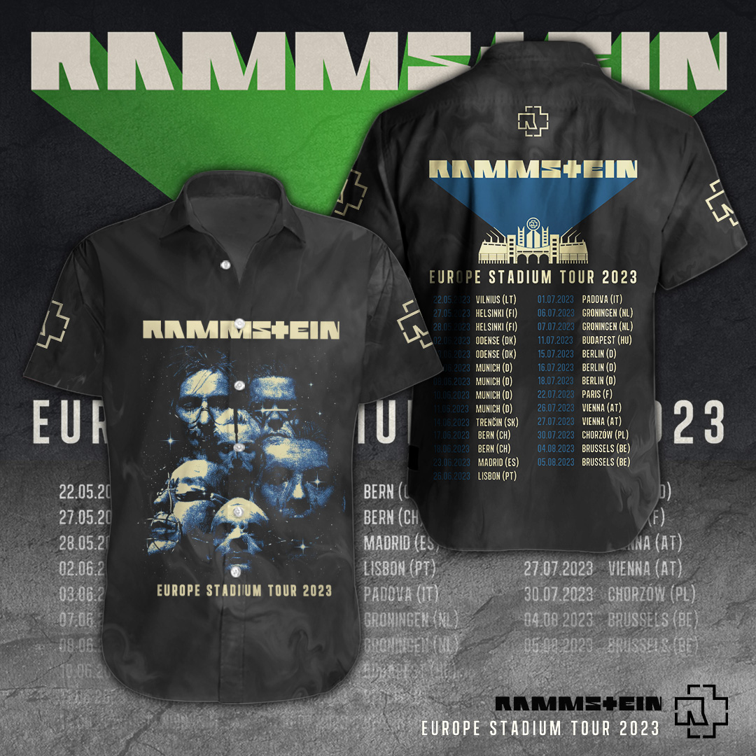 Rammstein Music Hawaiian Shirt Gifts For Fans
