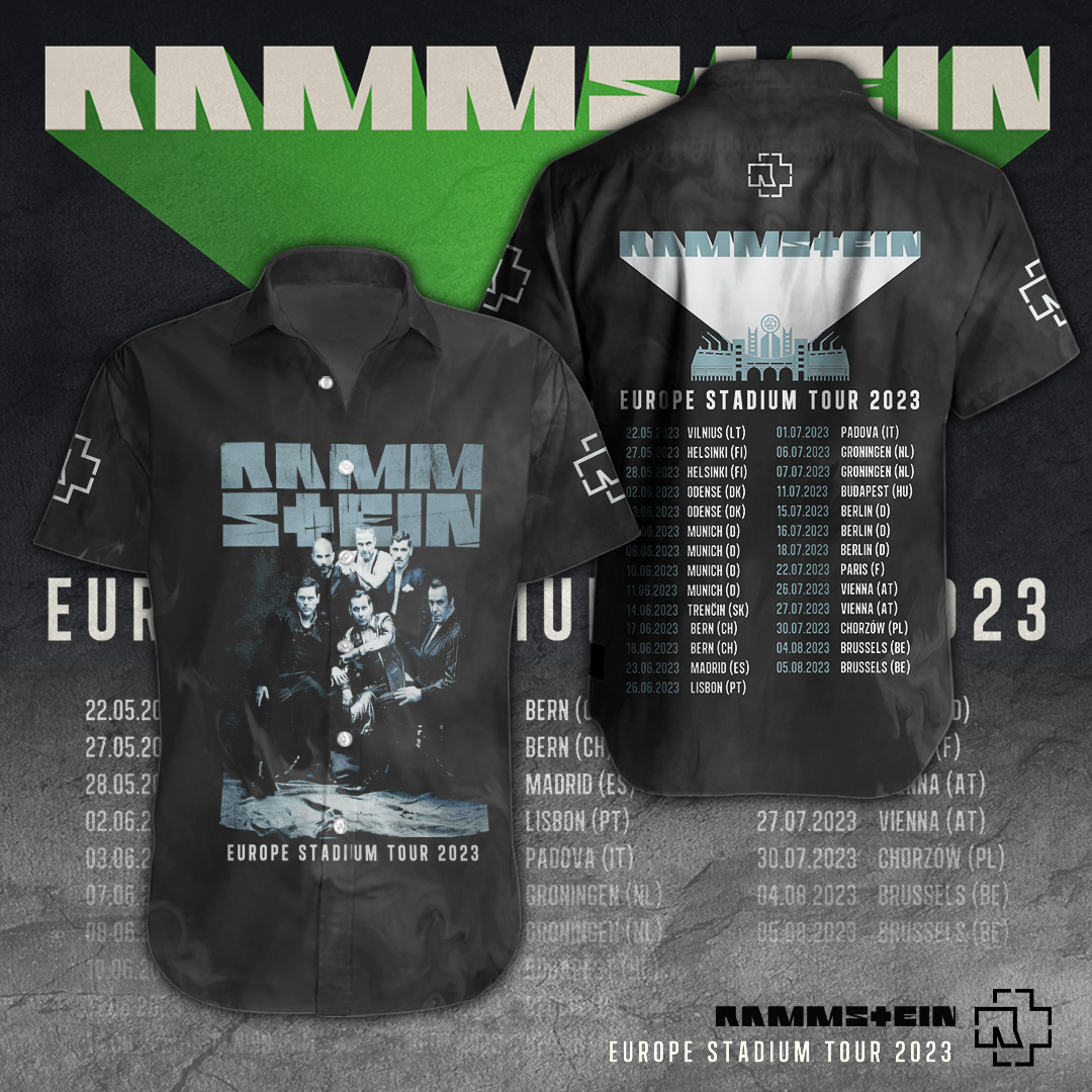 Rammstein Music Hawaiian Shirt Gifts For Fans
