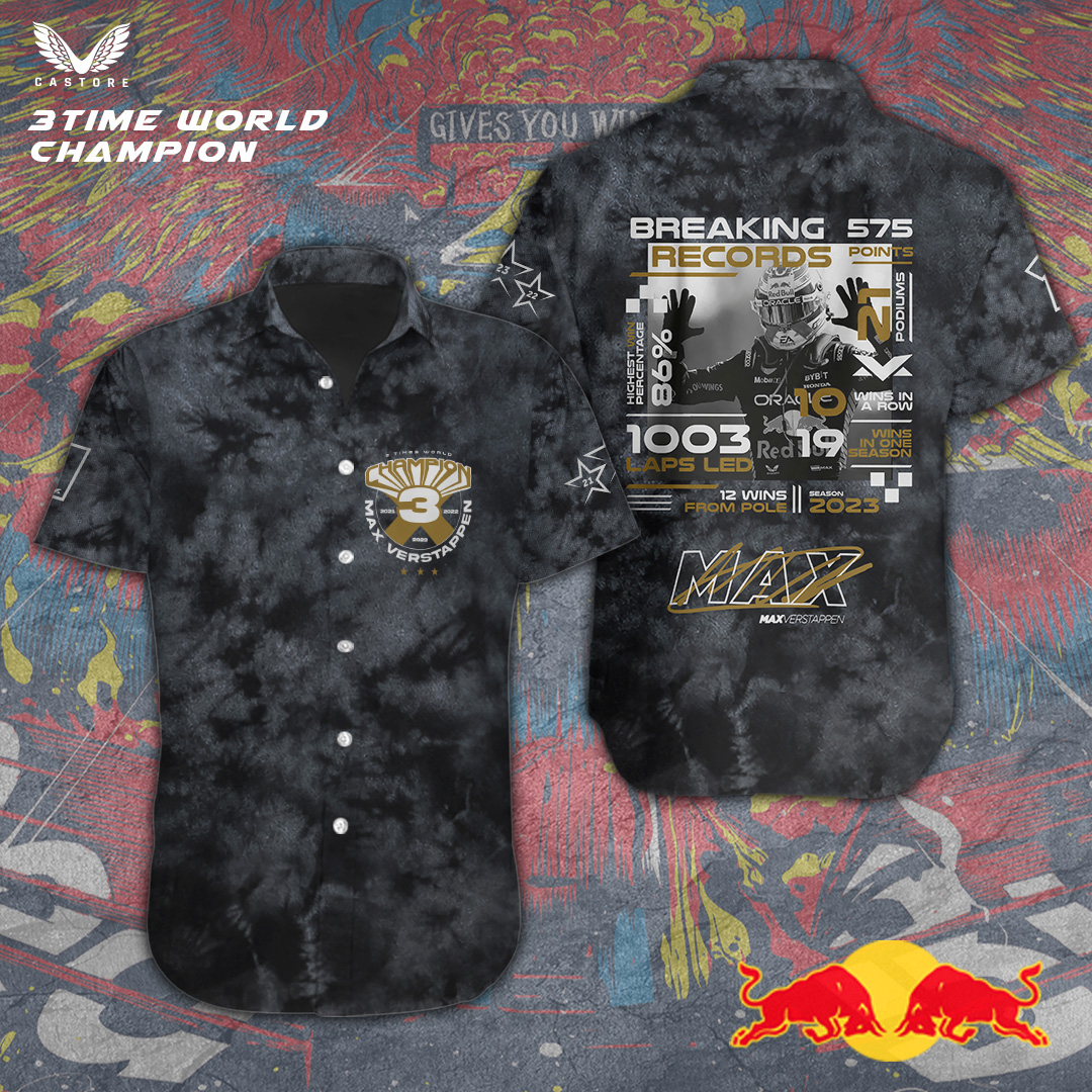 Red Bull F1 Racing Hawaiian Shirt Gifts For Fans