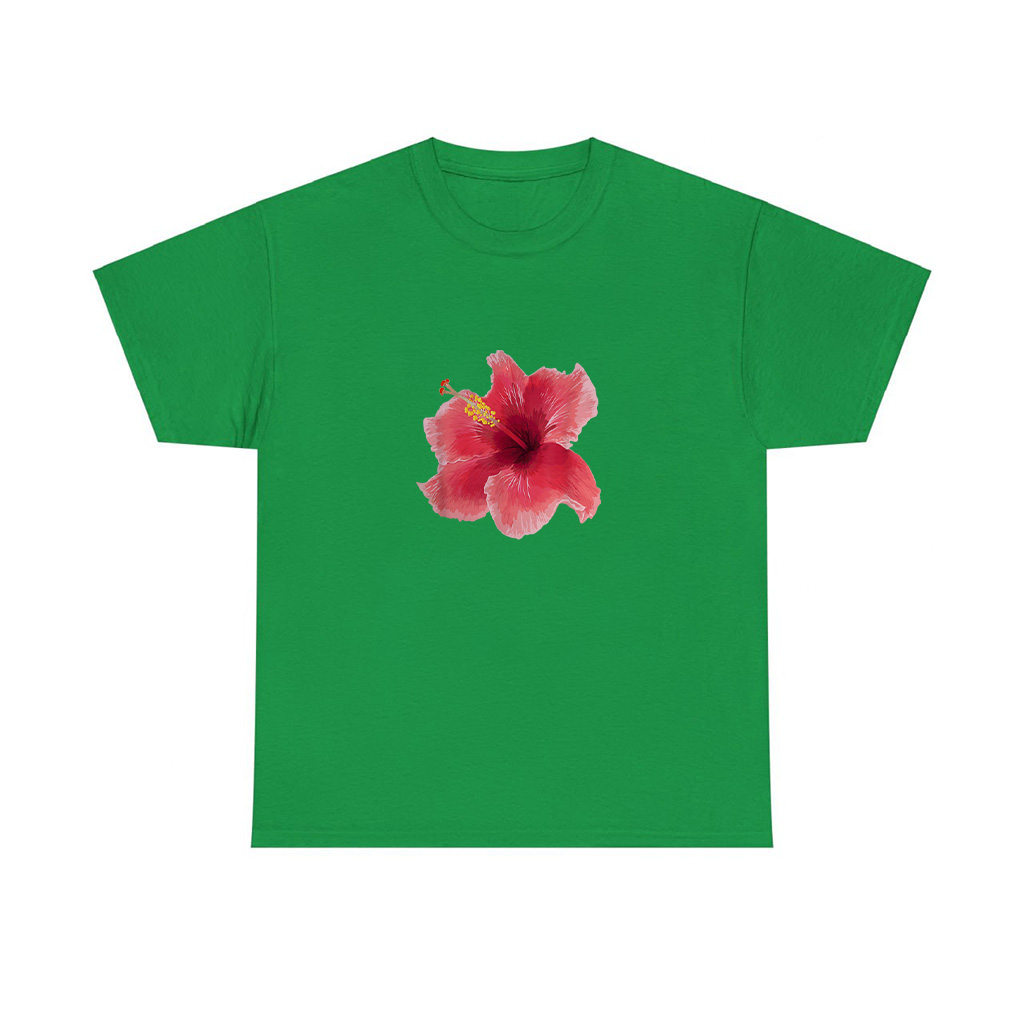 Red Hibiscus T-Shirt