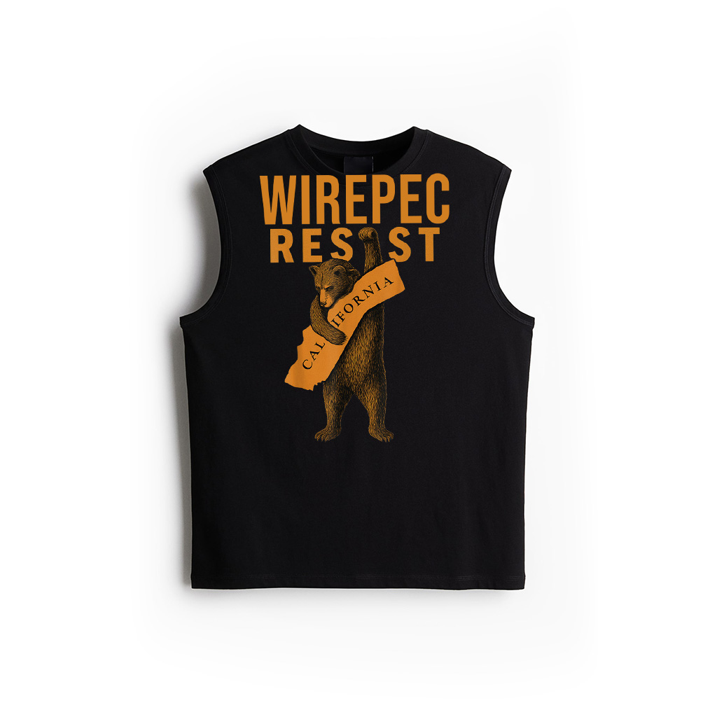 Resist California Bear Tank Top