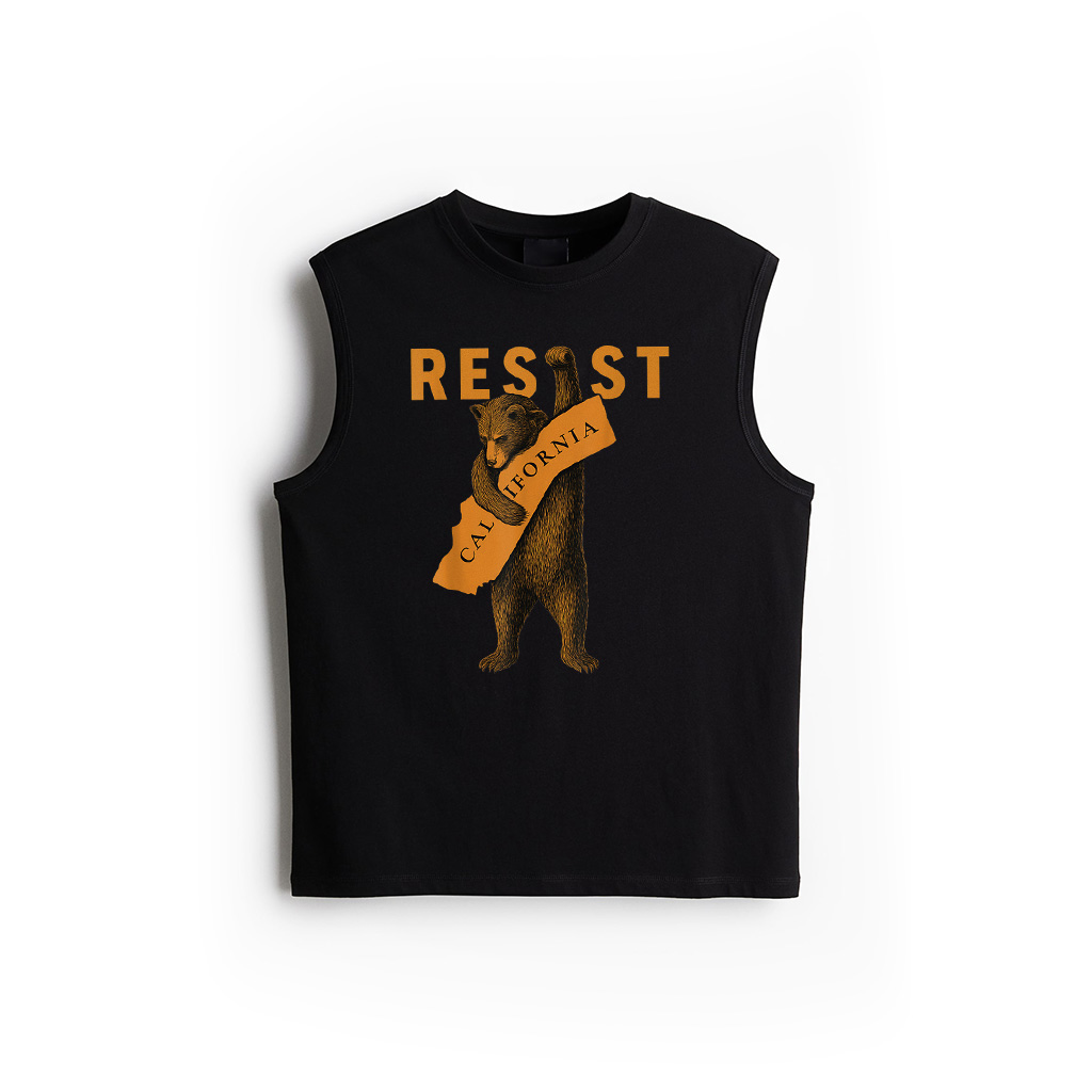 Resist California Bear Tank Top