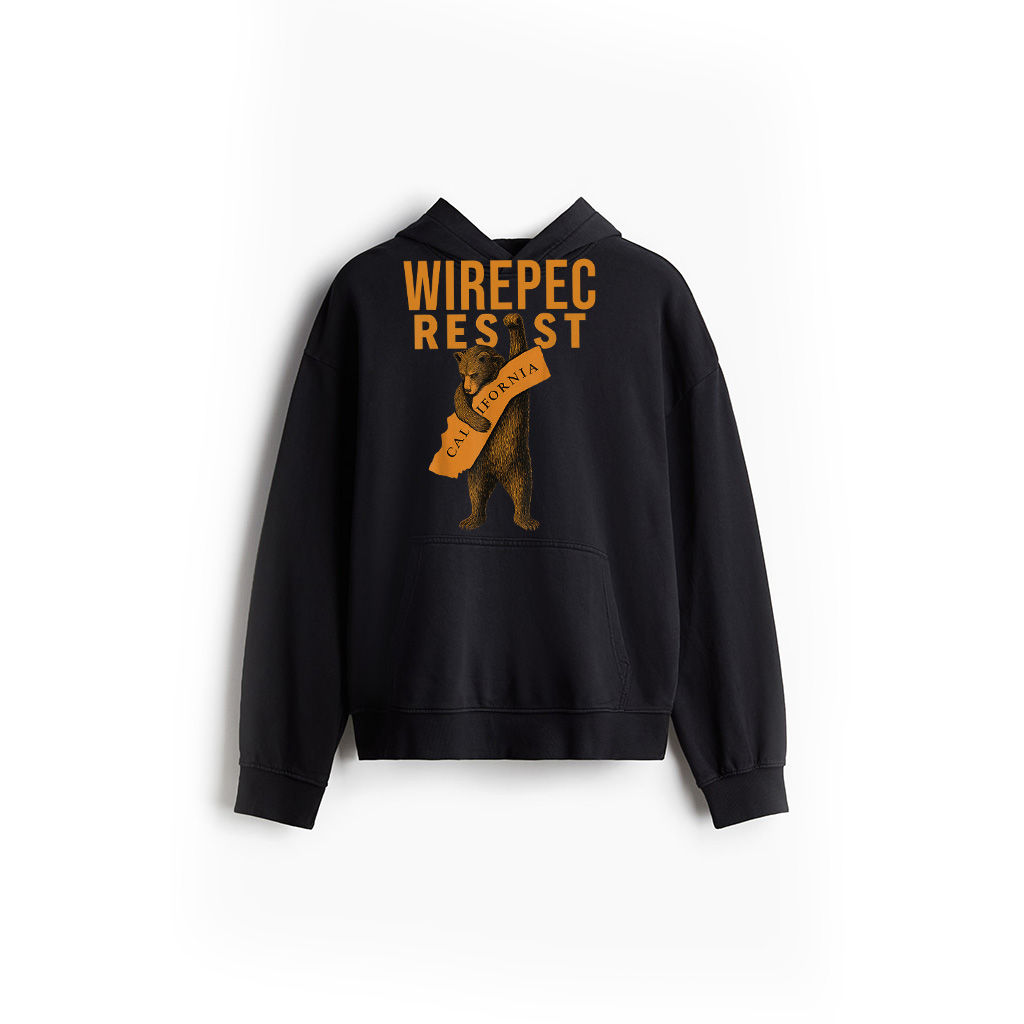 Resist California Bear Hoodie