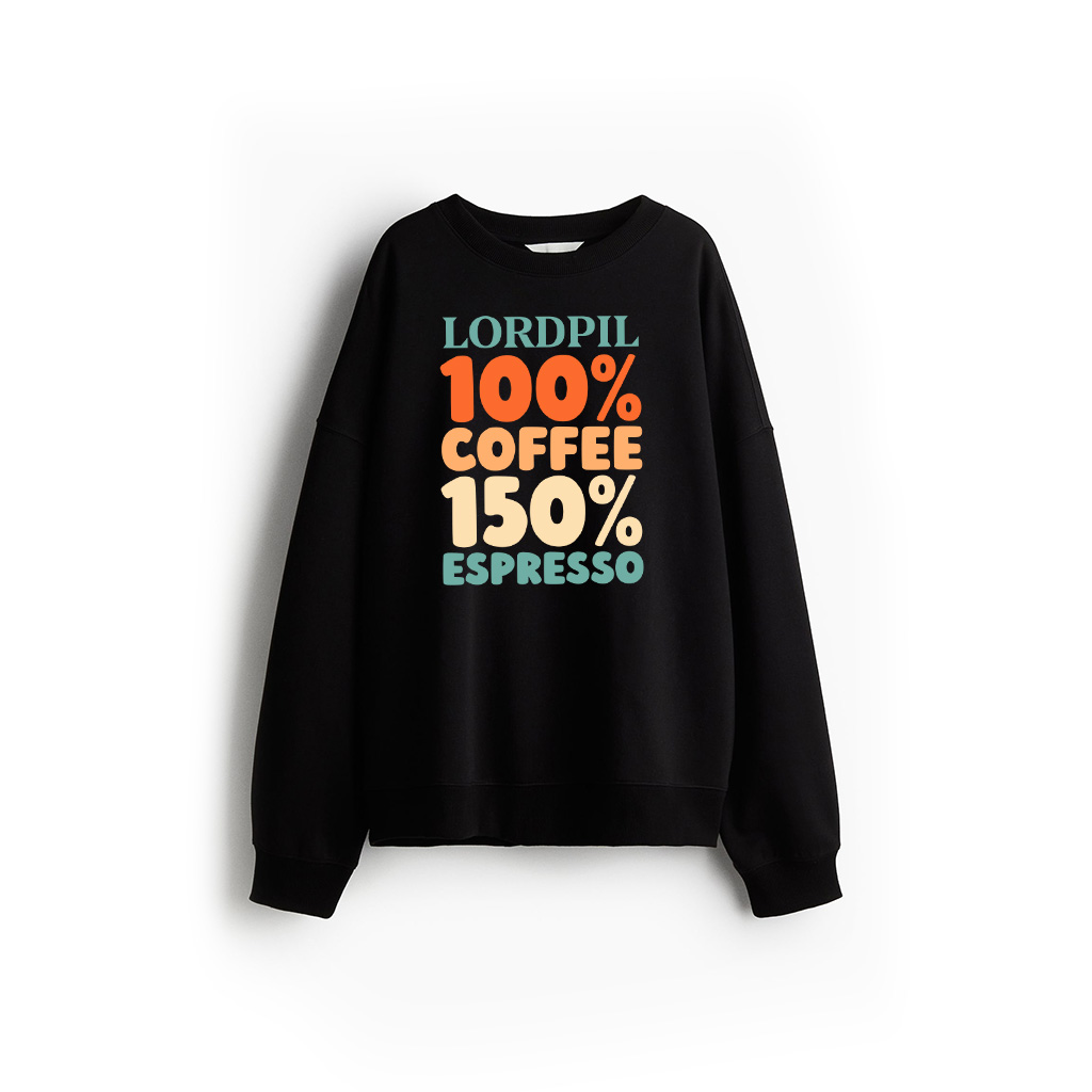 Retro Barista Beans Vintage Coffee Espresso Sweatshirt