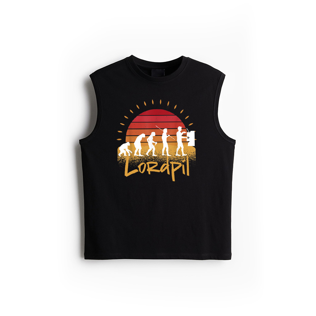 Retro Barista Coffee Evolution Portafilter Espresso Barista Tank Top