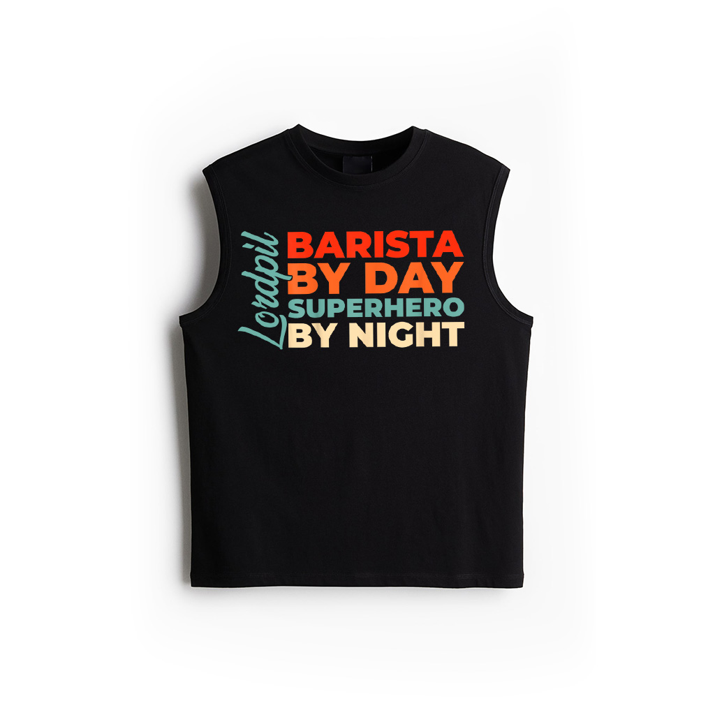 Retro Barista Espresso Cafe Coffee Vintage Barista Tank Top