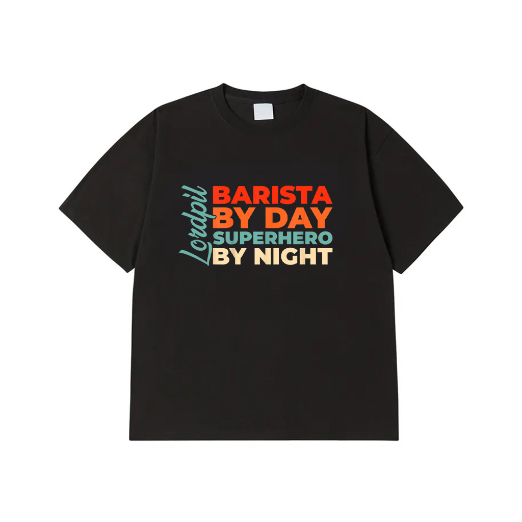 Retro Barista Espresso Cafe Coffee Vintage Barista T-Shirt