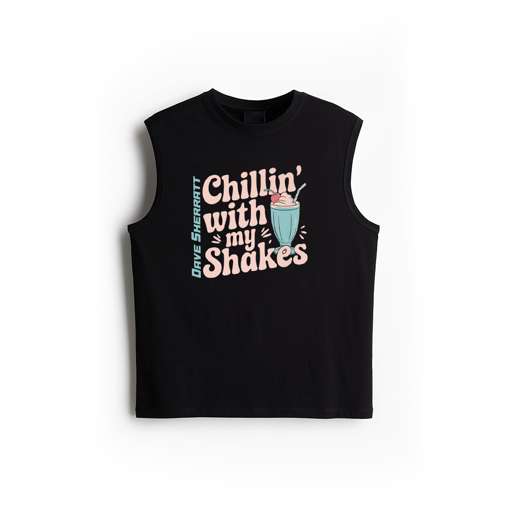 Retro Fast Food Nostalgia Vintage Diner Fries Shakes Burgers Premium Tank Top