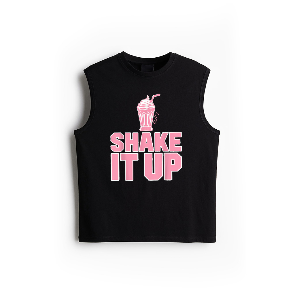 Retro Fast Food Nostalgia Vintage Diner Fries Shakes Burgers Tank Top