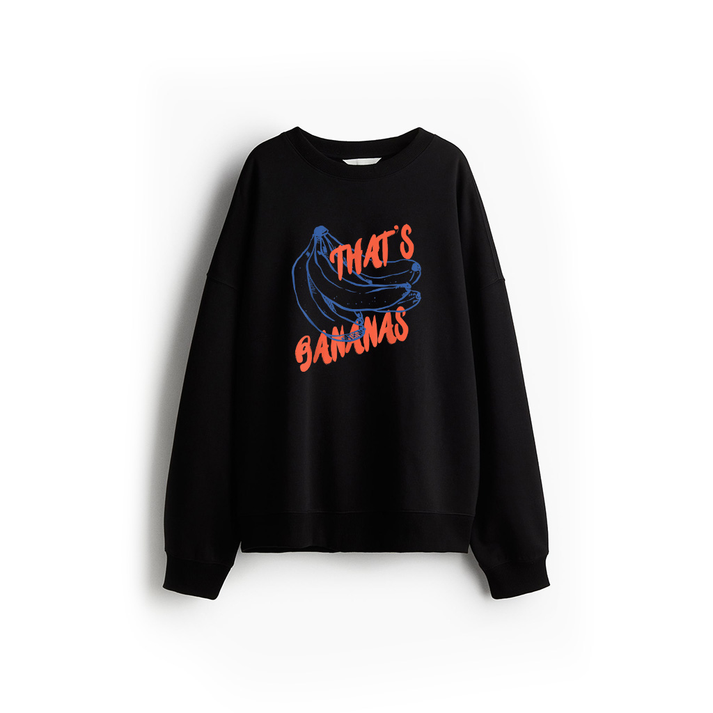 Retro Humorous Banana Lovers Sweatshirt 26-06-2025