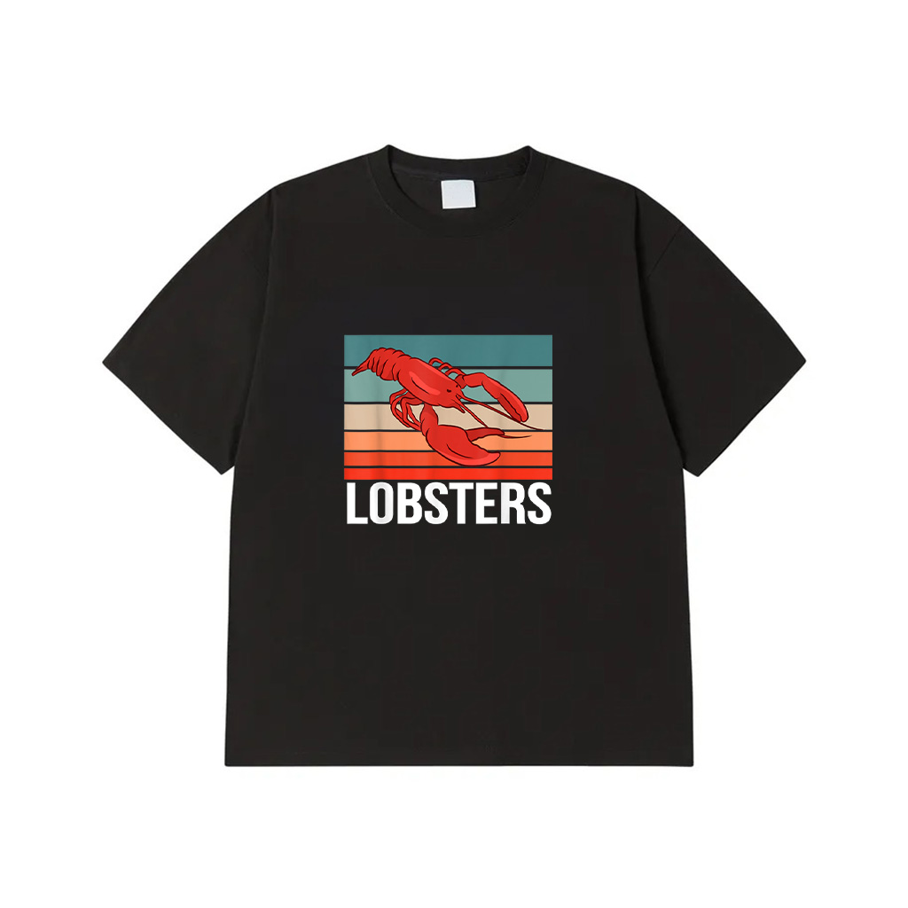 Retro Lobster Lover Design Lobster Vintage Lobster T-Shirt