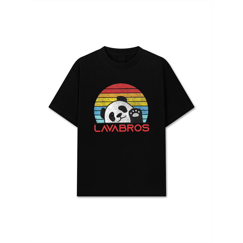 Retro Panda Cute Panda Bear Vintage Zookeeper Zoo Family Fan T-Shirt