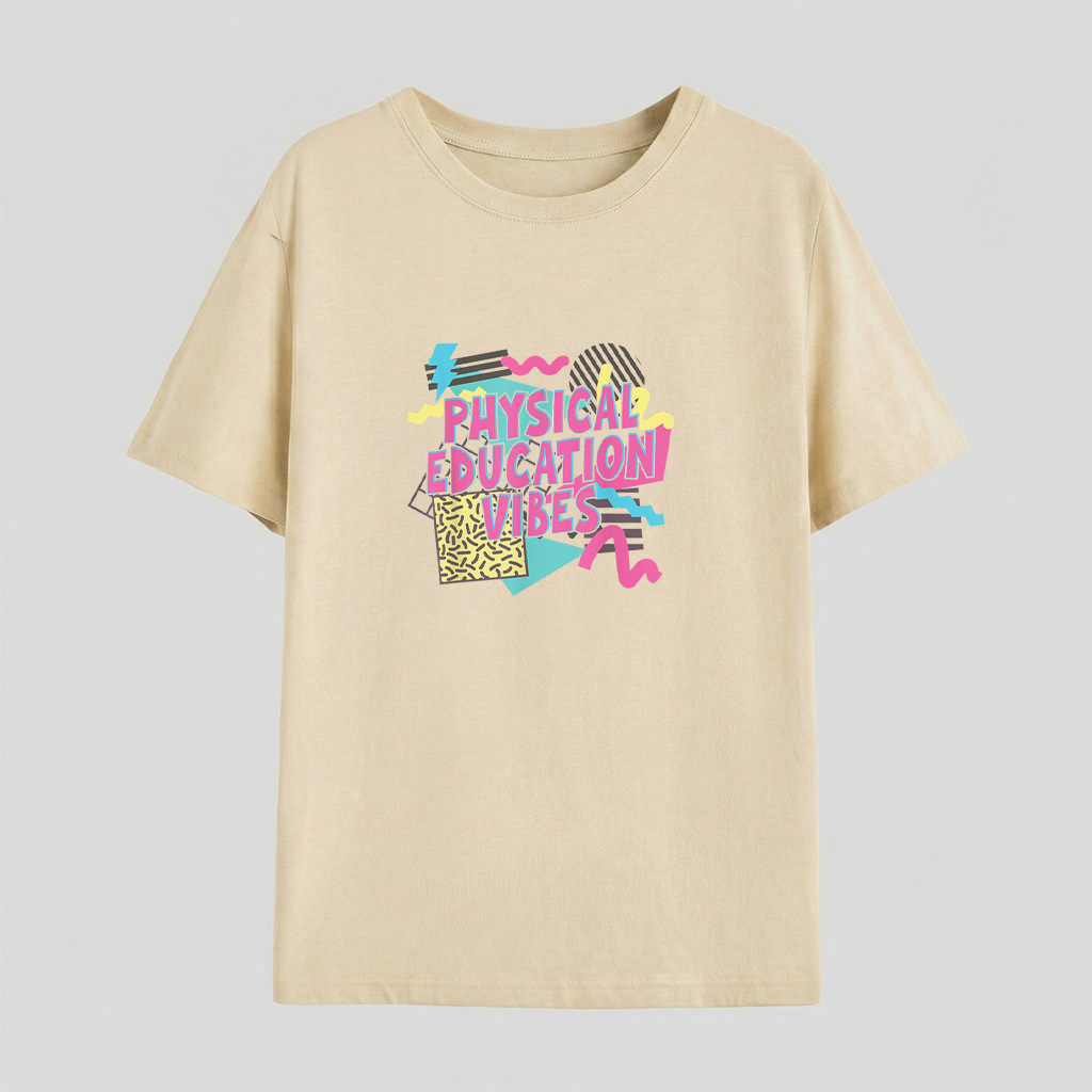 Retro Physical Education Vibes Gym Teacher Phys Ed Teacher Men Women T Shirt
