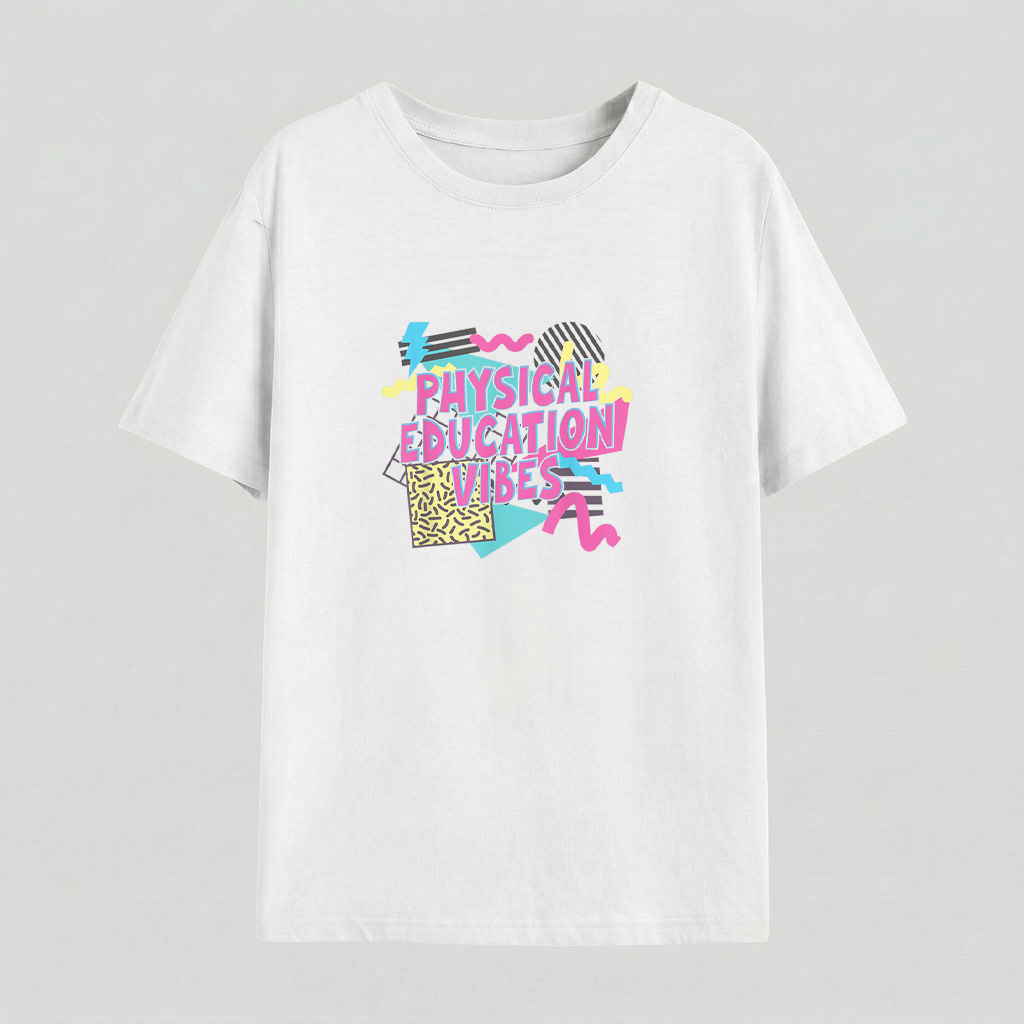Retro Physical Education Vibes Gym Teacher Phys Ed Teacher Men Women T Shirt - Image 3