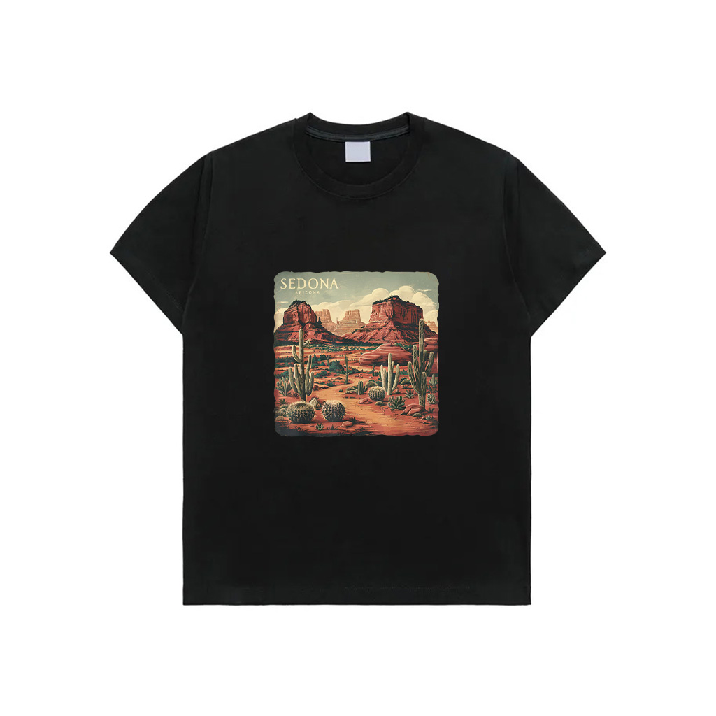 Retro Sedona Arizona Vintage Road Trip Outdoors Graphic T-Shirt