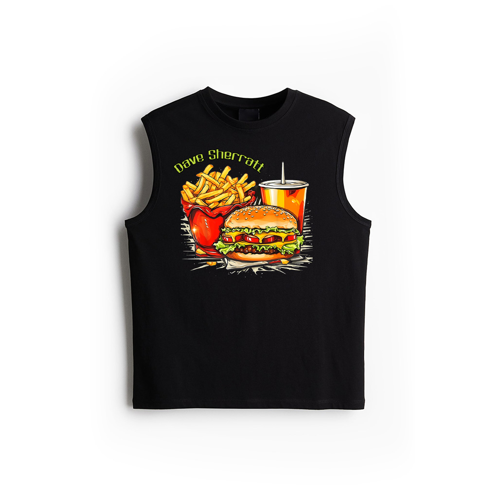 Retro Style Fast Food Tank Top