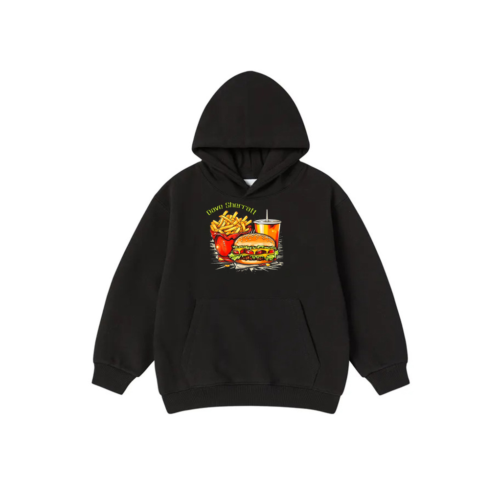 Retro Style Fast Food Hoodie