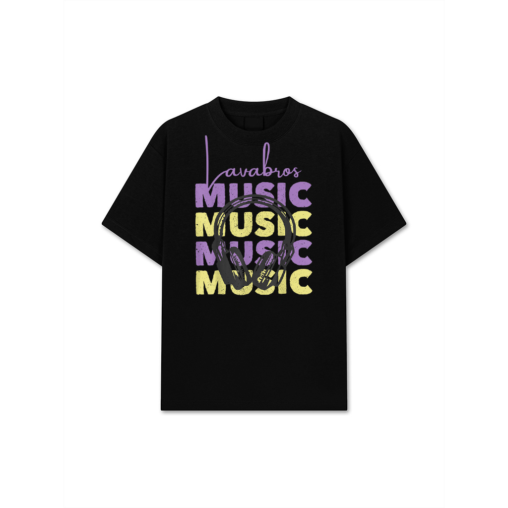 Retro Vintage Electronic Music Lover DJ Retro Headphones T-Shirt