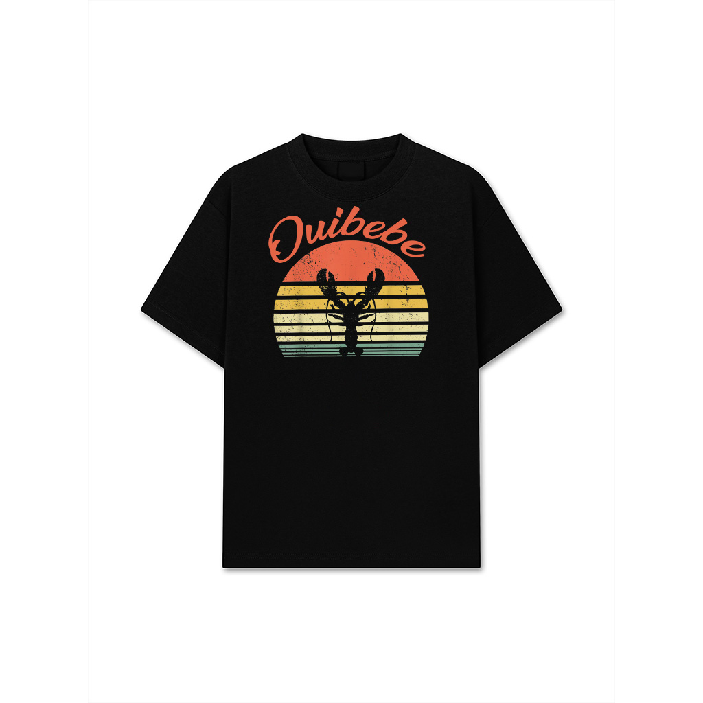 Retro Vintage Lobster Silhouette T-Shirt 24-07-2025