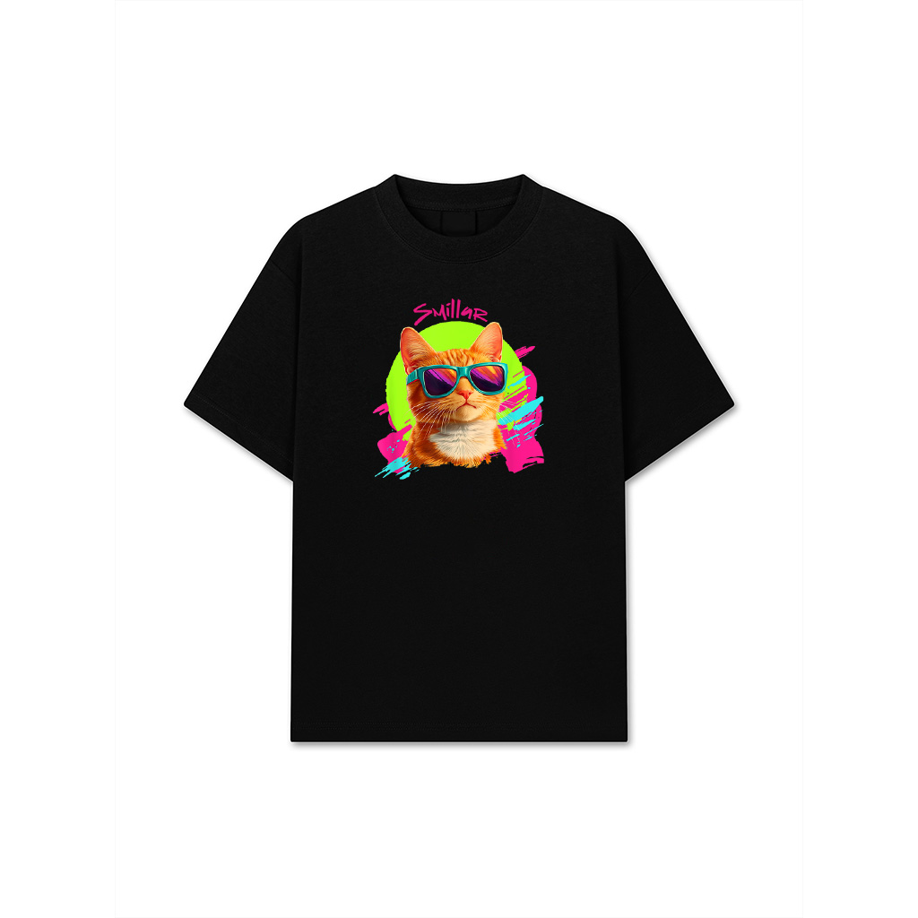 Retro Vintage Orange Tabby Cat Lover T-Shirt
