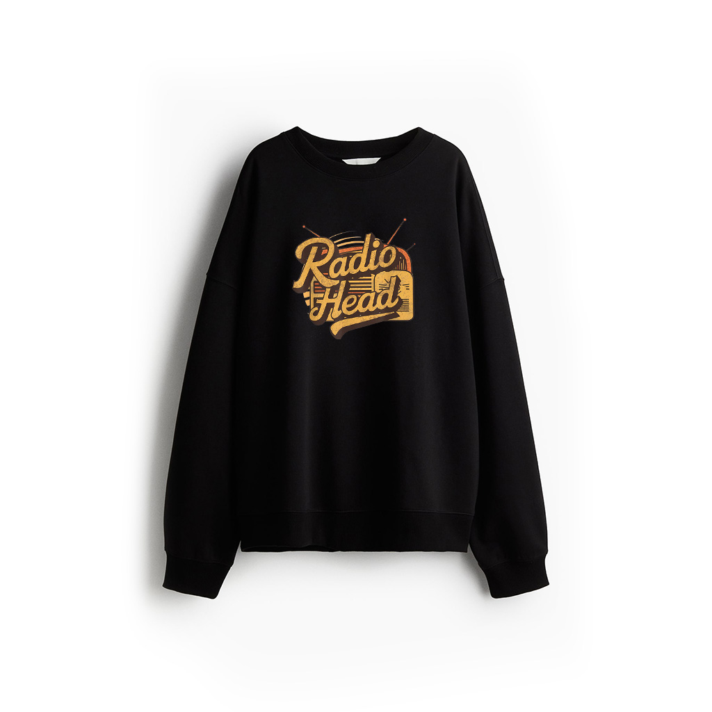 Retro Vintage Radio Head Sweatshirt