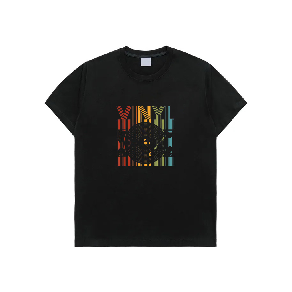 Retro Vinyl LP Records Vintage Disc T-Shirt