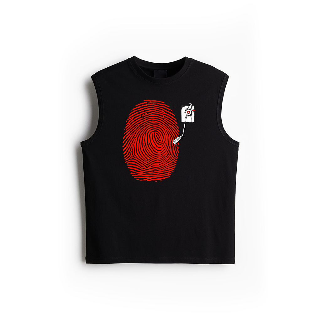 Retro Vinyl Player Music Vintage Vinyl Record Musician Tank Top