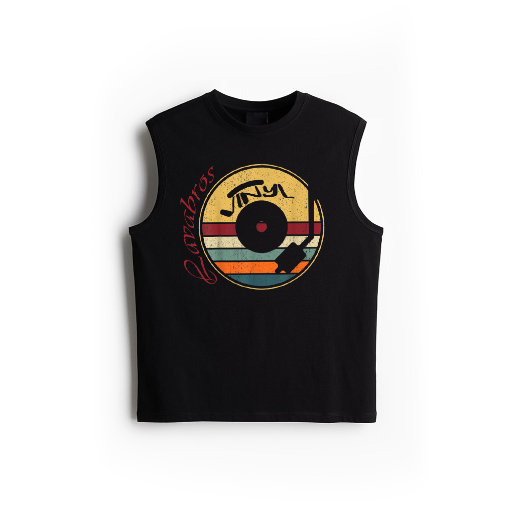 Retro Vinyl Record Vintage Vinyls LP Record Tank Top
