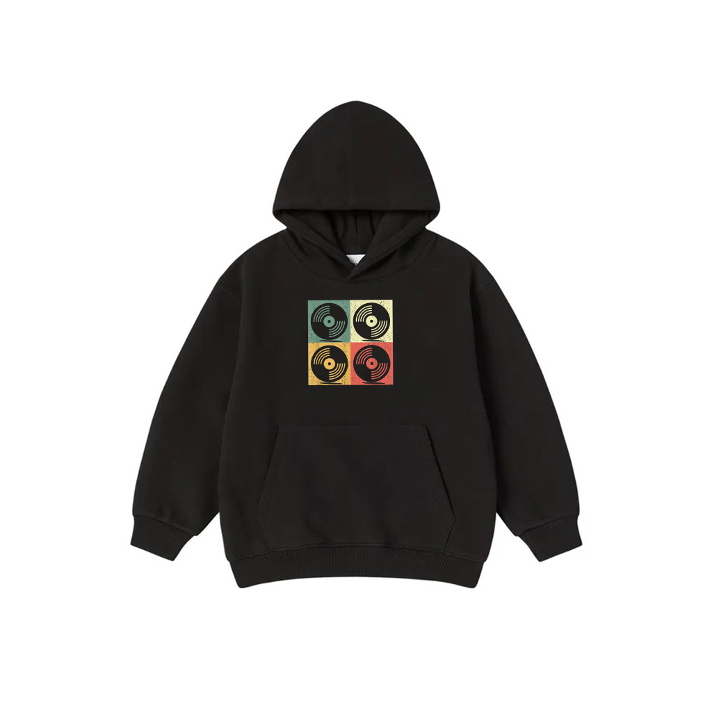 Retro Vinyl Record Vintage Vinyls LP Record Hoodie