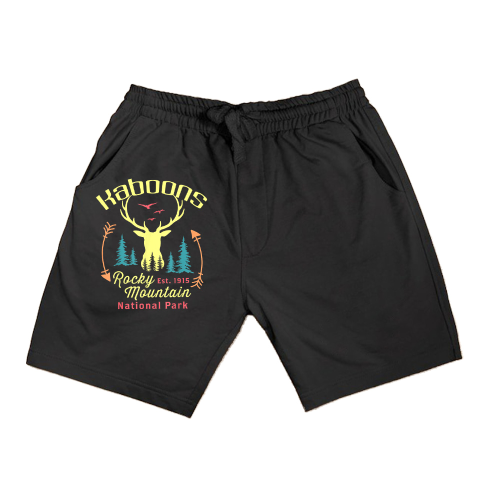 Rocky Mountain National Park Colorado Retro Vintage Shorts