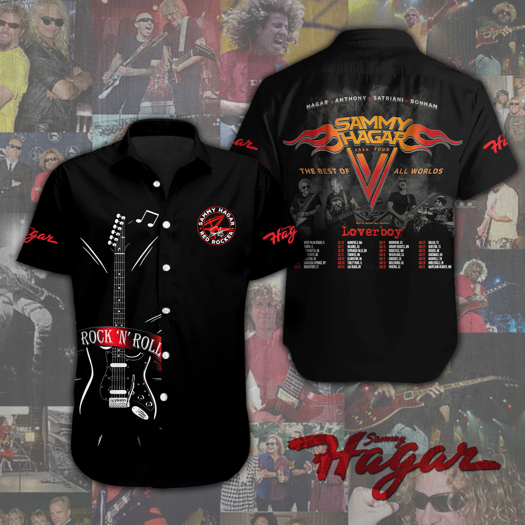 Sammy Hagar Music Hawaiian Shirt Gifts For Fans