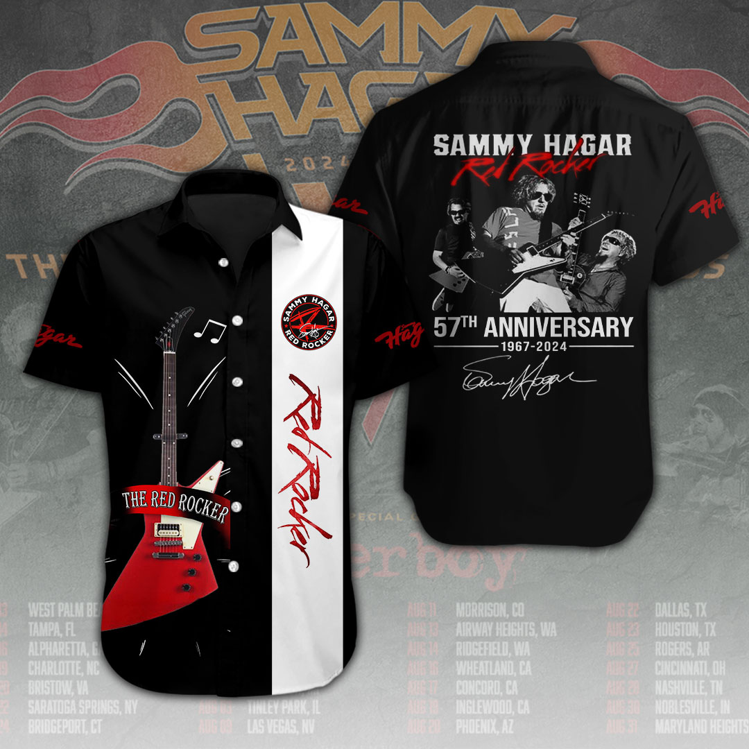 Sammy Hagar Music Hawaiian Shirt Gifts For Fans