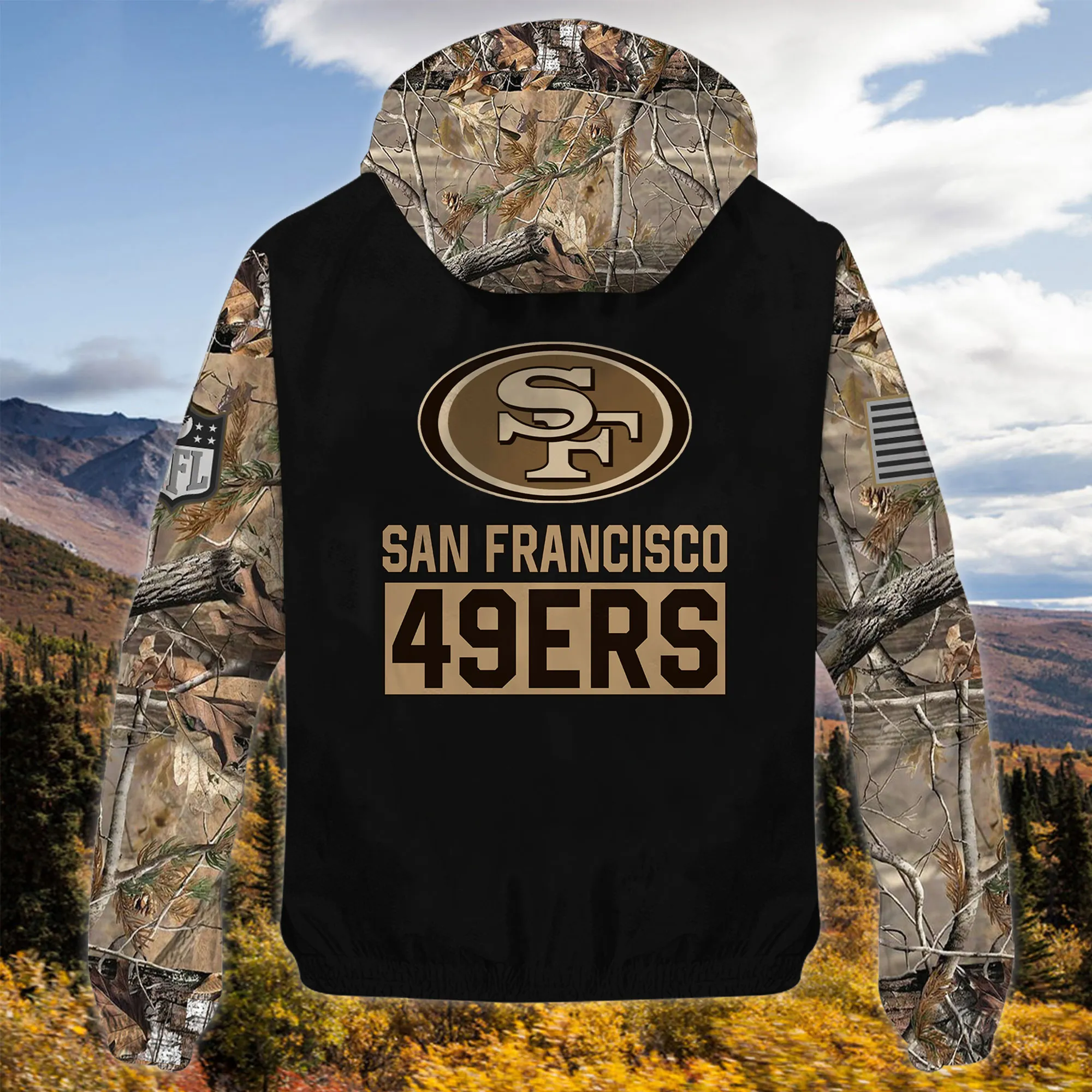San Francisco 49Ers NFL Personalized Style Windbreaker Jacket For Fans