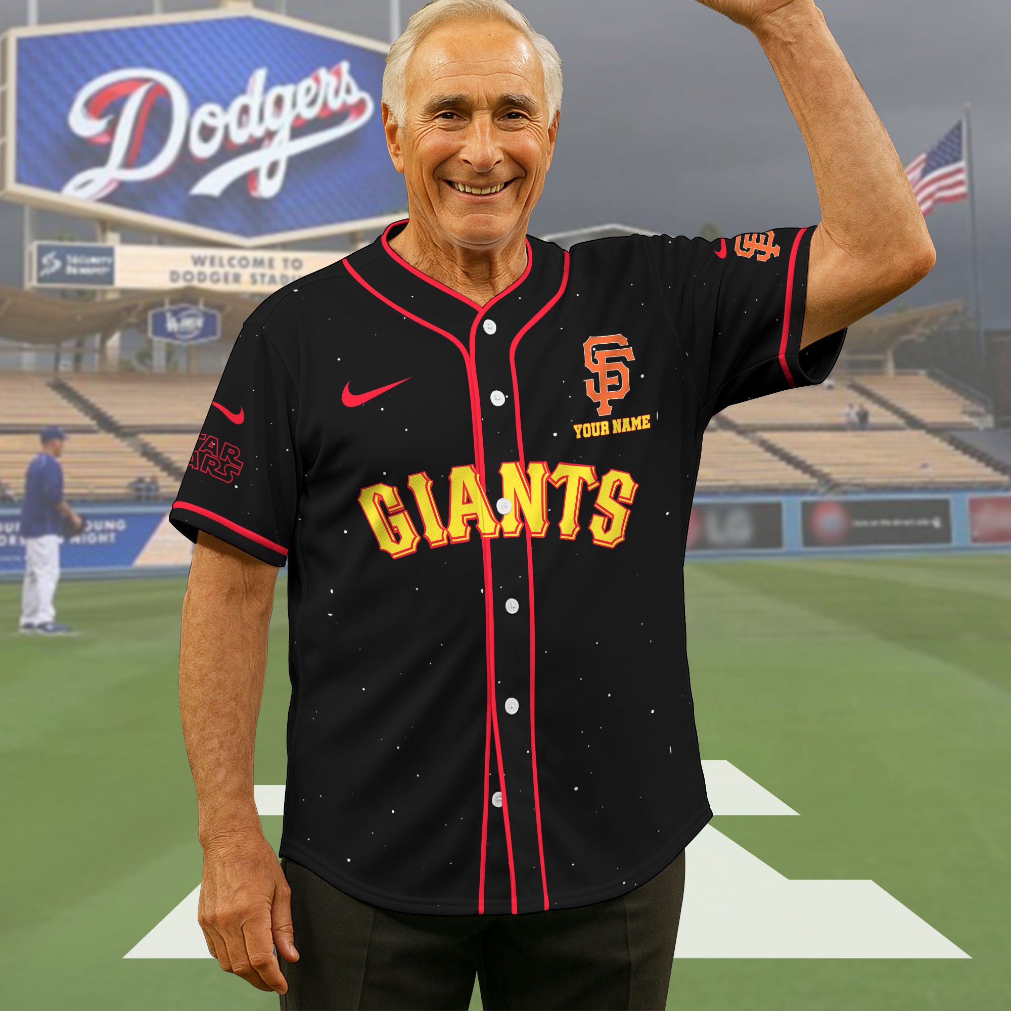 San Francisco Giants Baseball Shirt X Star War , Baseball Jersey Editions Limited 2025 Custom Name, Sport Gifts