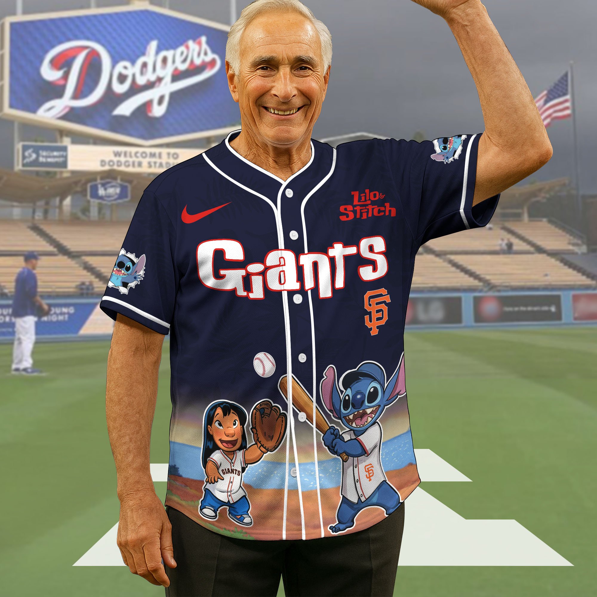 San Francisco Giants Baseball Shirt X Stitch, Baseball Jersey Editions Limited 2025, Sport Team Shirt, Sport Gifts