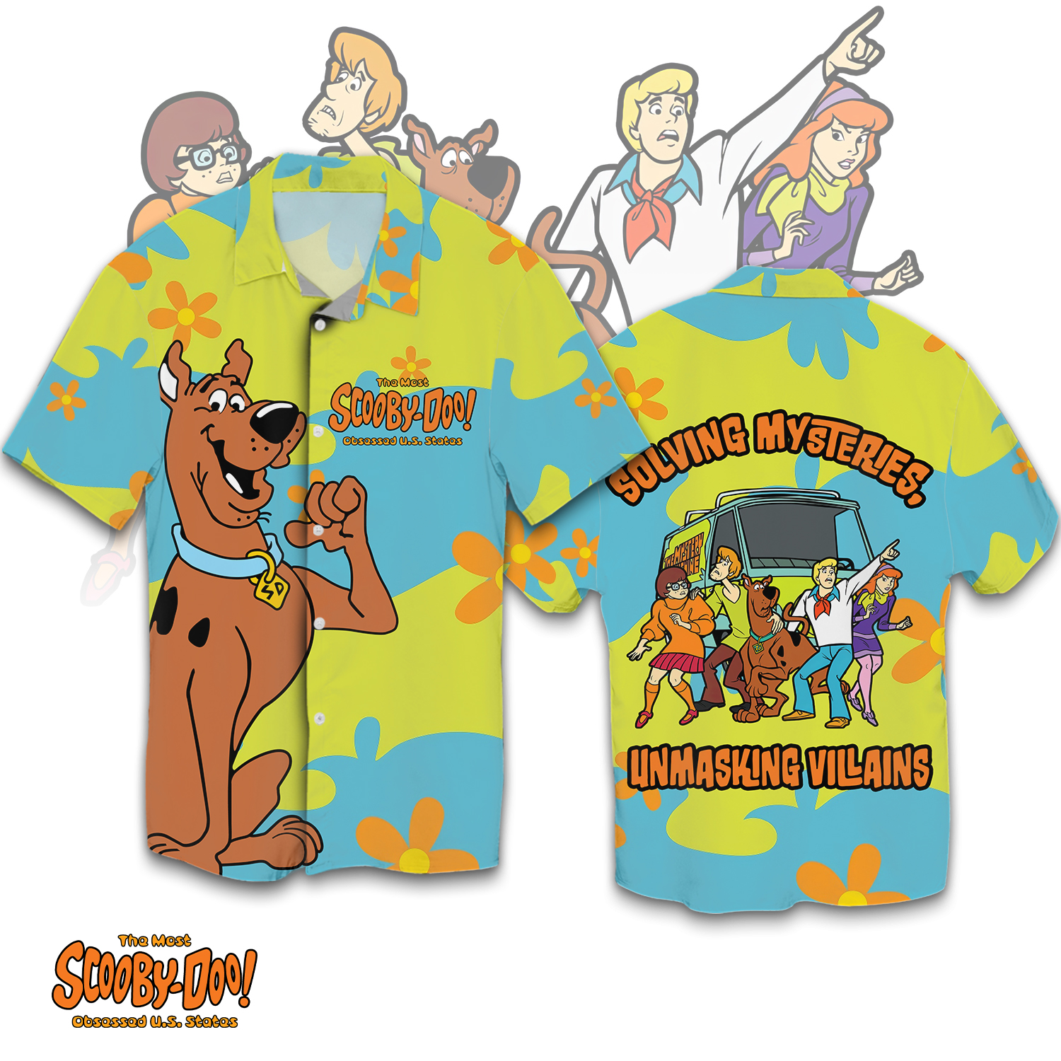 Scooby Doo Hawaiian Shirt Gifts For Fans