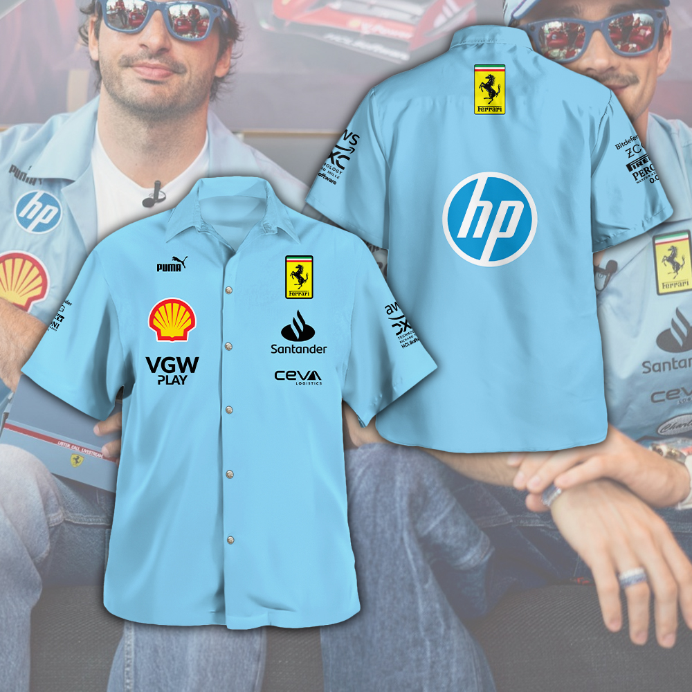 Scuderia Ferrari F1 Racing Hawaiian Shirt Gifts For Fans