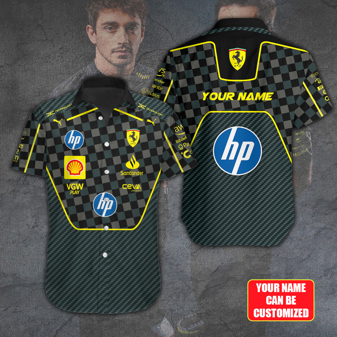 Scuderia Ferrari F1 Racing Hawaiian Shirt Gifts For Fans