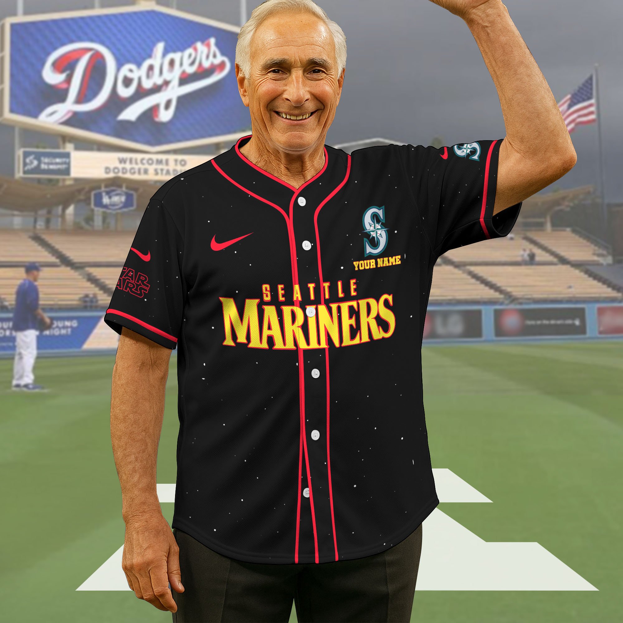 Seattle Mariners Baseball Shirt X Star War , Baseball Jersey Editions Limited 2025 Custom Name, Sport Gifts