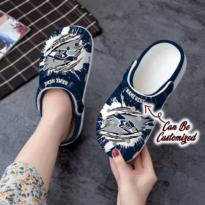 Seattle Seahawks Personalized Limited Clog BG248
