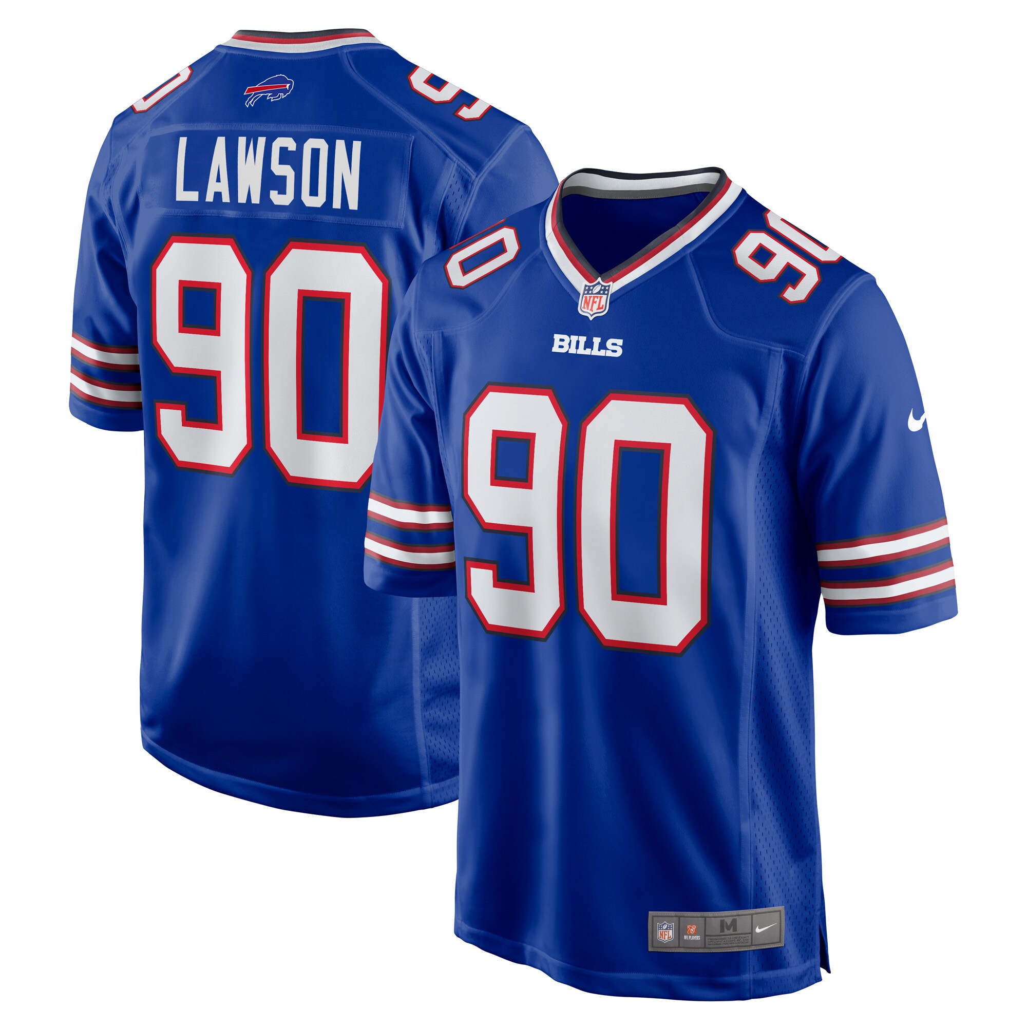 Shaq Lawson Buffalo Bills Nike Player Game Jersey   Royal