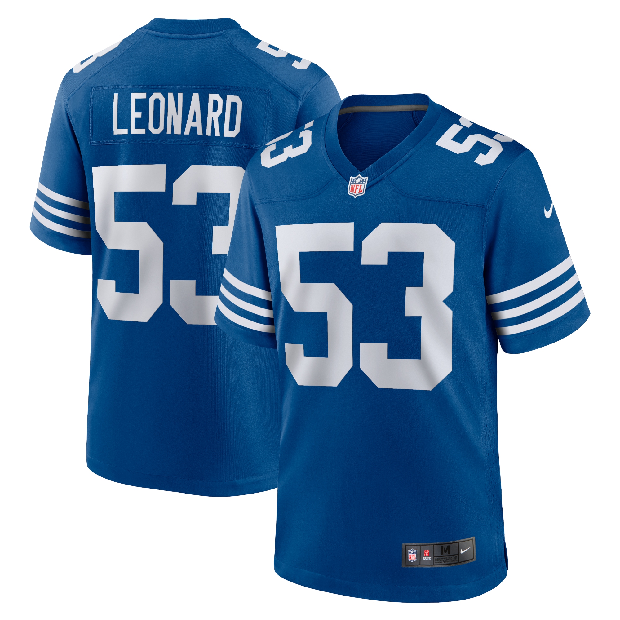Shaquille Leonard Indianapolis Colts Nike Alternate Game Jersey   Royal