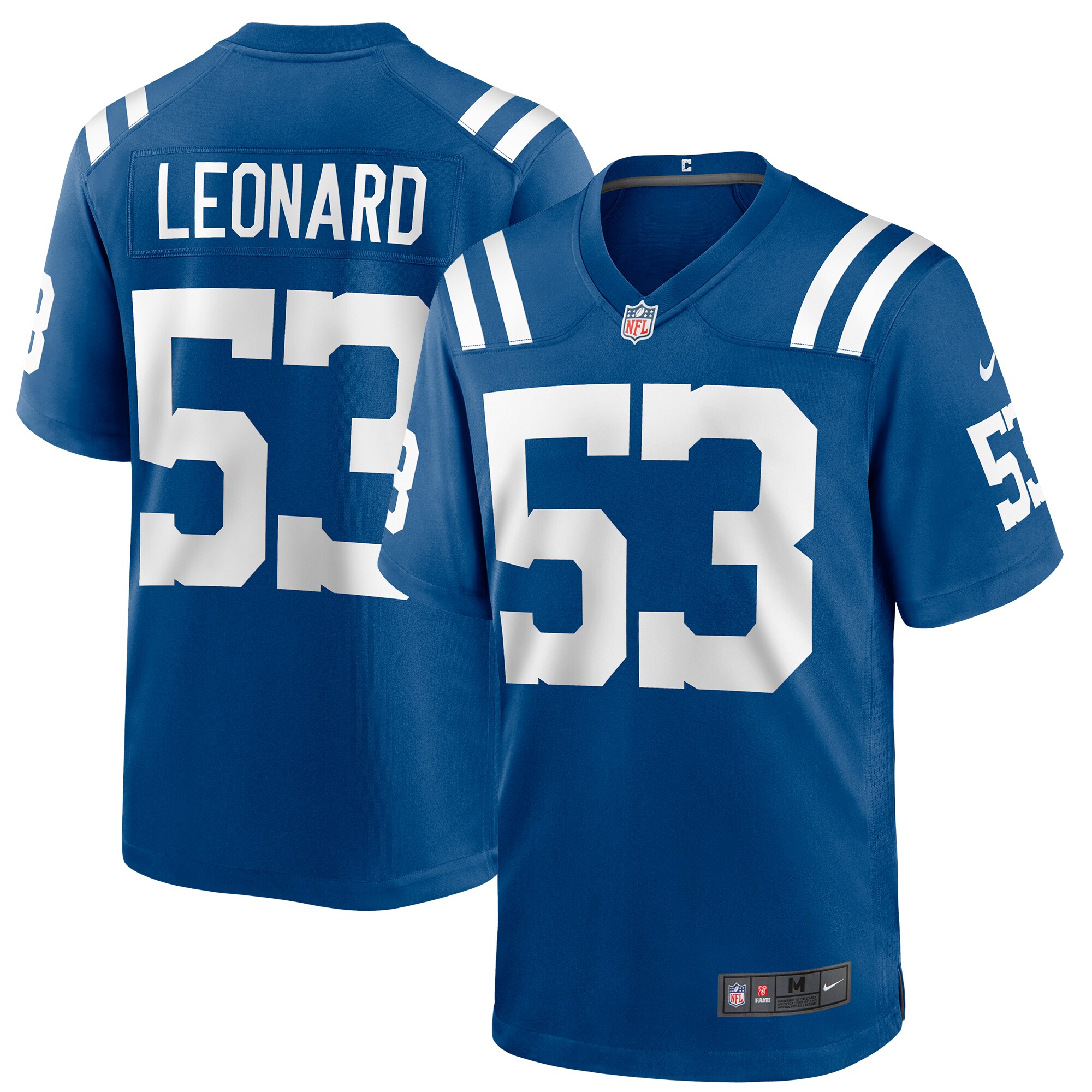 Shaquille Leonard Indianapolis Colts Nike Game Jersey   Royal