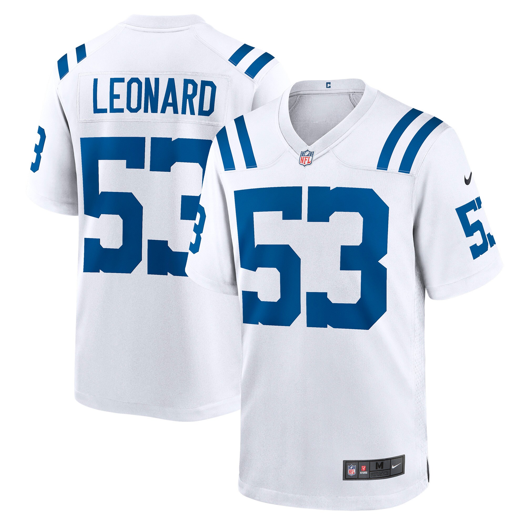 Shaquille Leonard Indianapolis Colts Nike Player Game Jersey   White