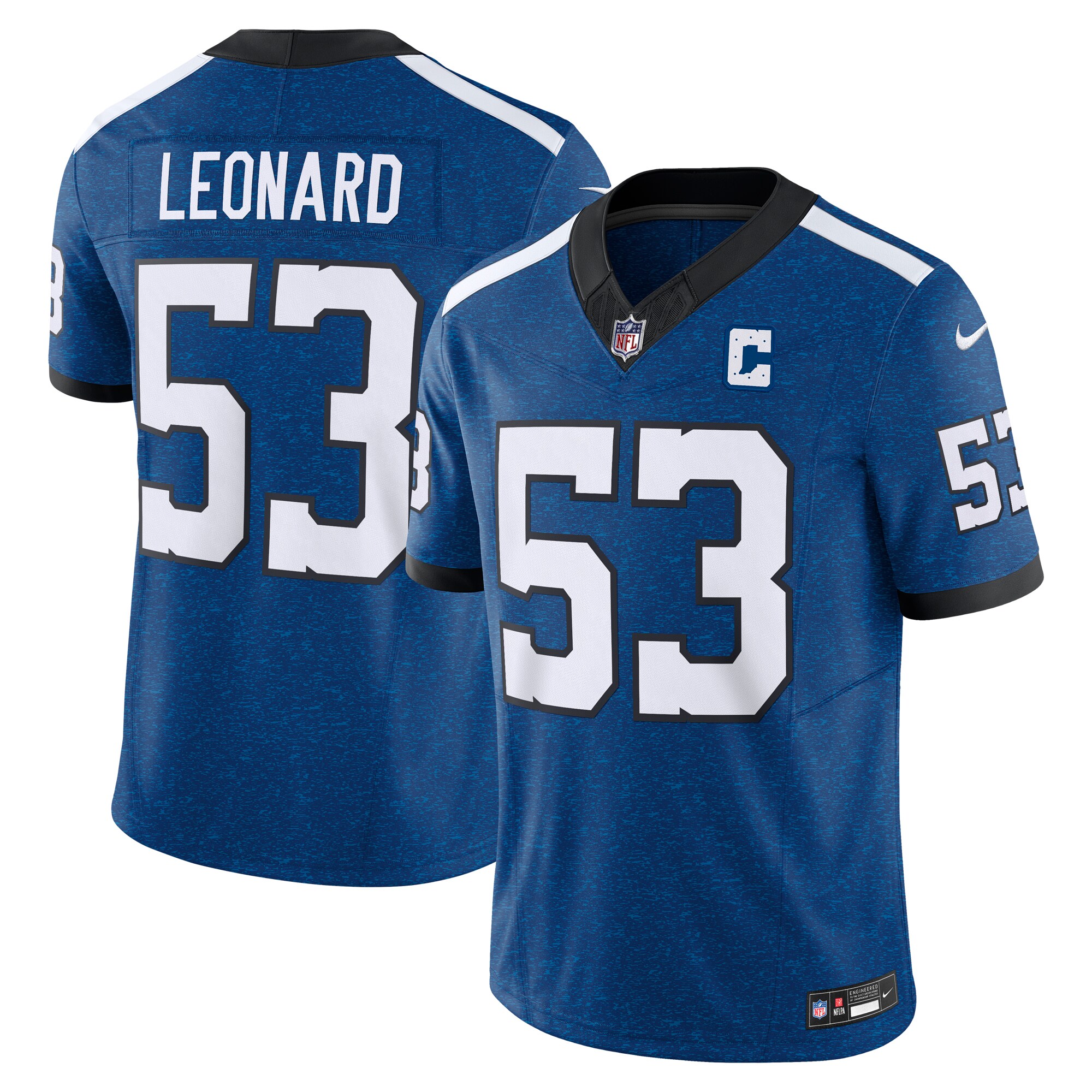 Shaquille Leonard Indianapolis Colts Nike Vapor FUSE Limited Jersey   Blue