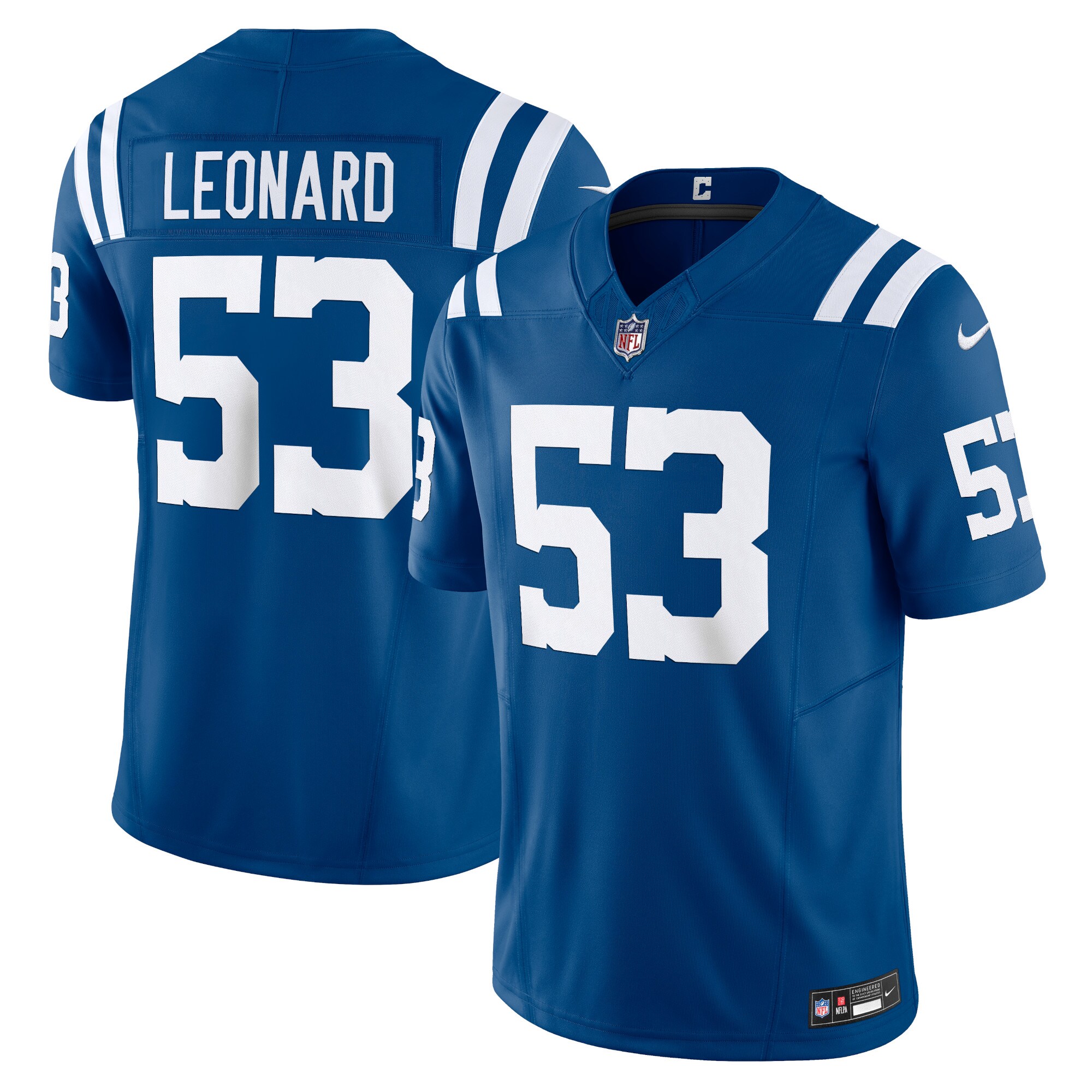 Shaquille Leonard Indianapolis Colts Nike Vapor FUSE Limited Jersey   Royal